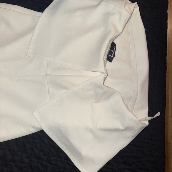 Lulu's Chic White Strapless Jumpsuit - Picture 3 of 6